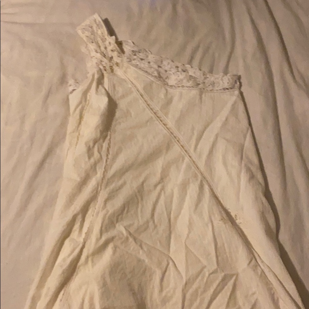 Free People White Off the Shoulder Dress